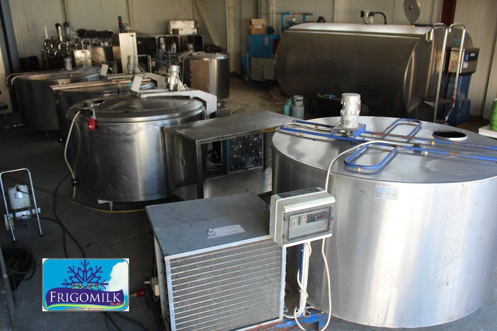 Racitor lapte 300 litri, bazin racire lapte, tanc lapte inox 220V