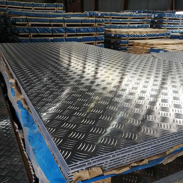 Алюмин лист рифлёный