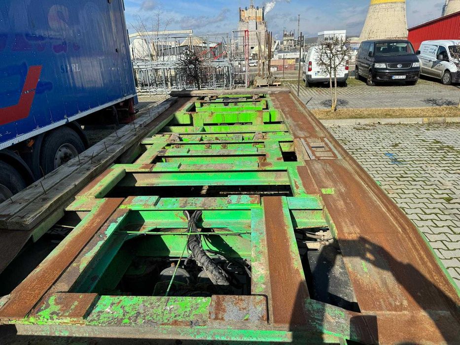 REMORCĂ ABROLL 3 AXE – SKIP container – AN 2007