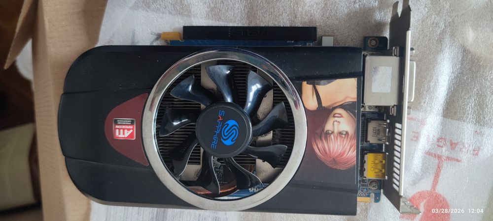 Sapphire ATI Radeon HD 5770 1G HDMI,DP,2 x DVI DirectX 11 Graphics Car