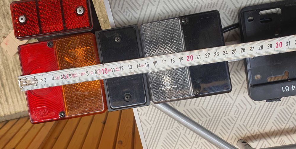 Ansamblu de remorcare cu triple si stecher cu 13 pini, impecabil