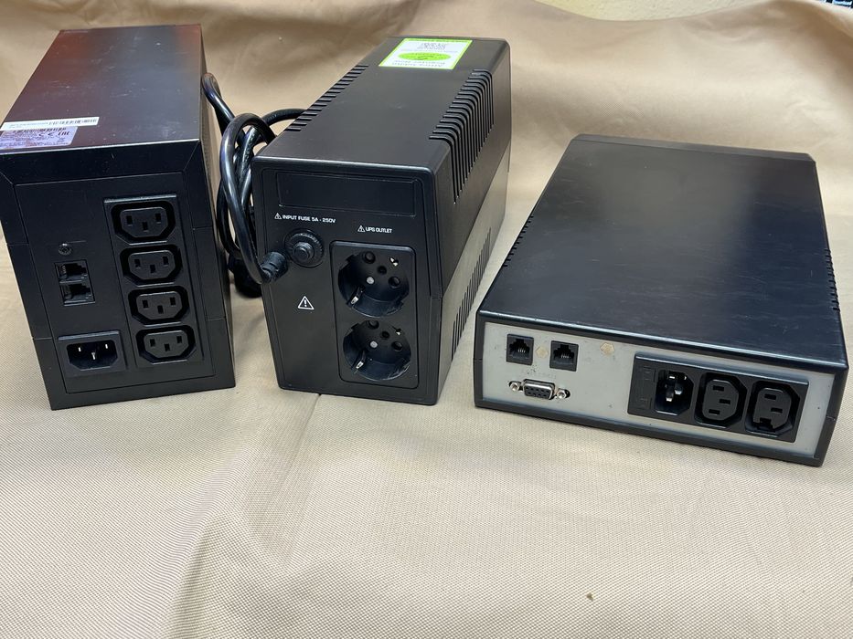 UPS аварийни непрекъсваеми захранвания нови батерии ю пи ес