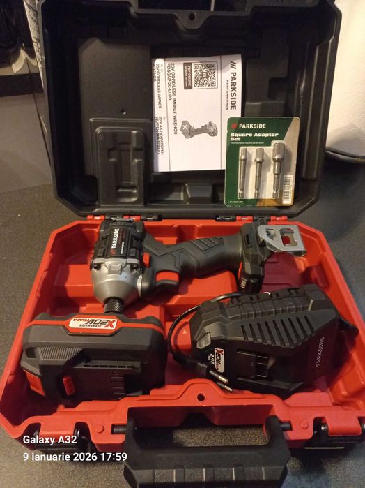 Autofiletante  impact Parkside  noi in valiza.