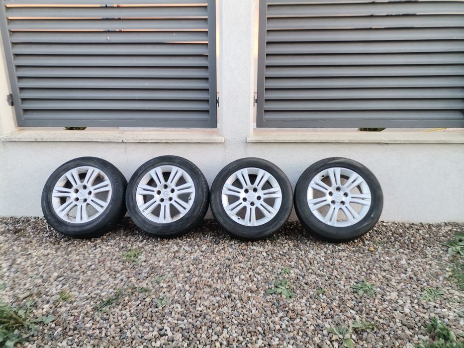 Vând roți jante aliaj 5x110 R16 Opel Astra Zafira