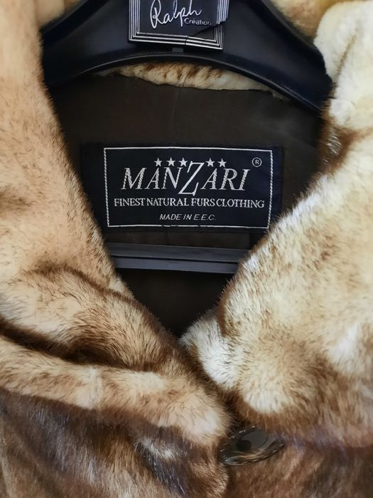 Норковый полушубок.