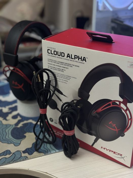 Наушники HyperX cloud alpha