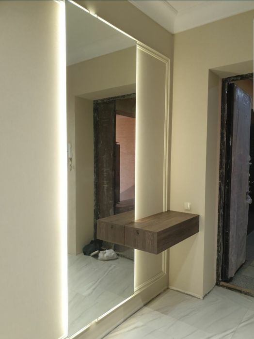 Зеркало на заказ с подсветкой и рамкой!