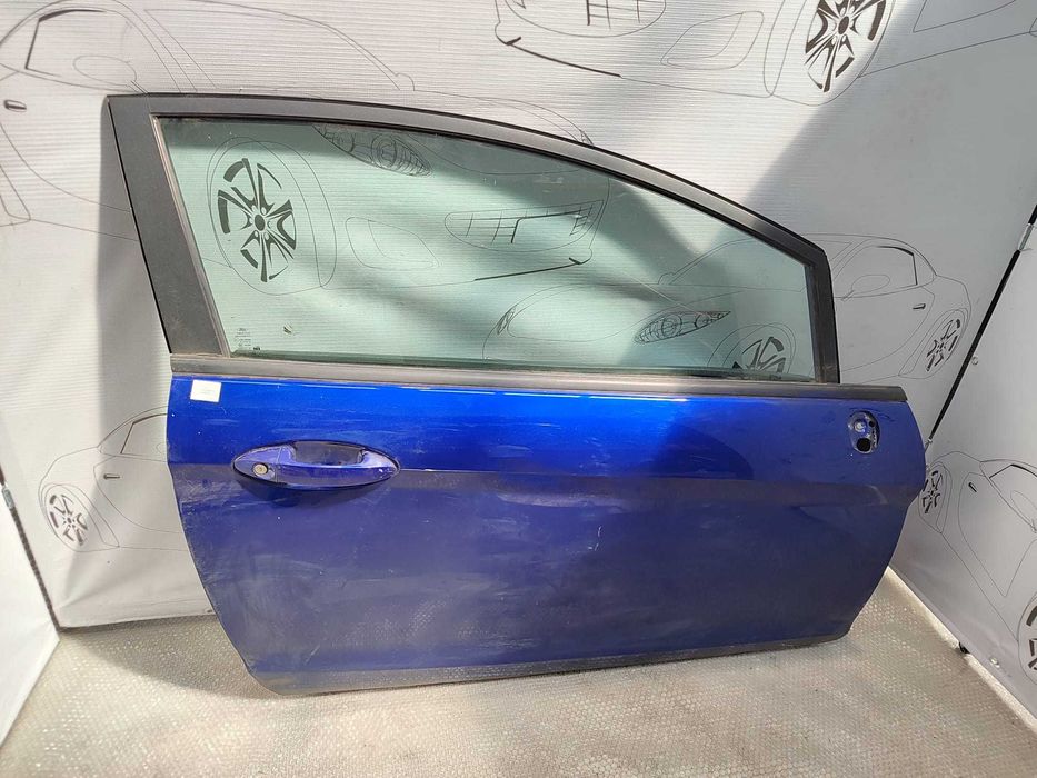 Ușă Față Dreapta Ford Fiesta VI Hatchback Culoare Deep Impact Blue 2015 / [2013-2017] / PC1BB-B20124-SA 1806117 (3A)