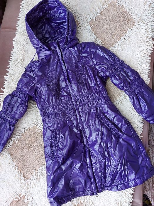 Демисезонный плащ, куртка для девочки. Рост 134.