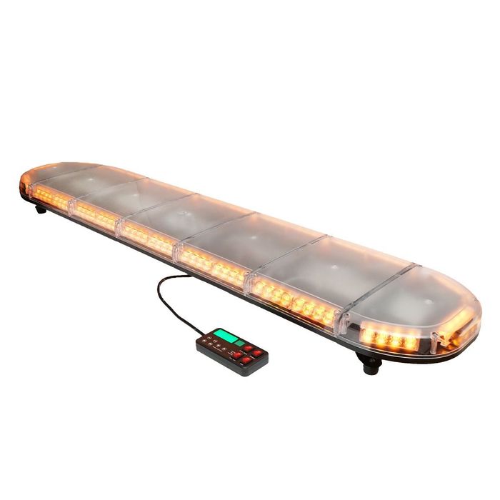 Rampa luminoasa girofar 12-24V cu lumina galbena 1520x275x125mm Breckner Germany