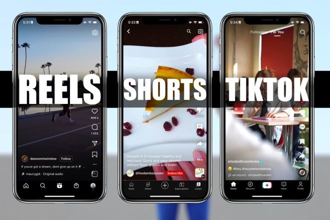 Монтаж видео для ваших видео рилс и шортс