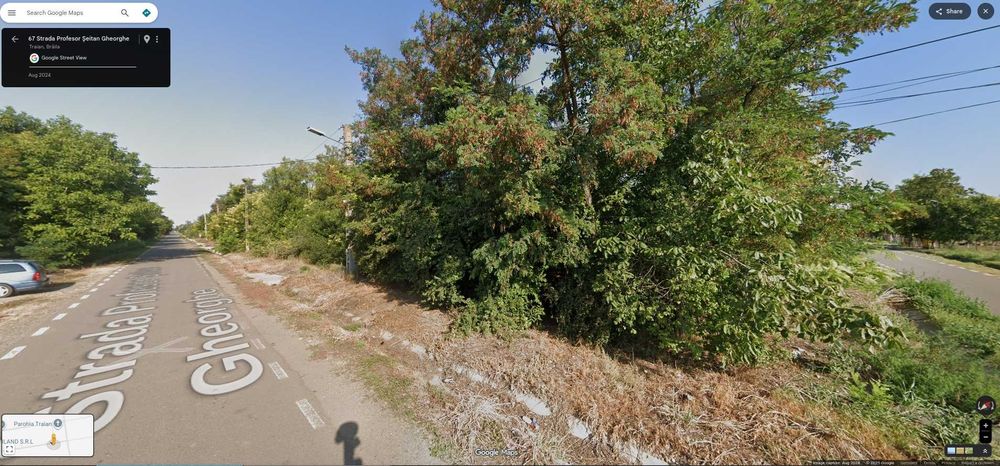 Teren de vânzare intravilan 3200mp com. Traian, jud. BR