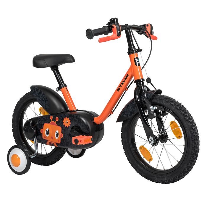 Bicicletă 14" 3-5 ani 500 Robot - No Size - (SecondHand) Decathlon