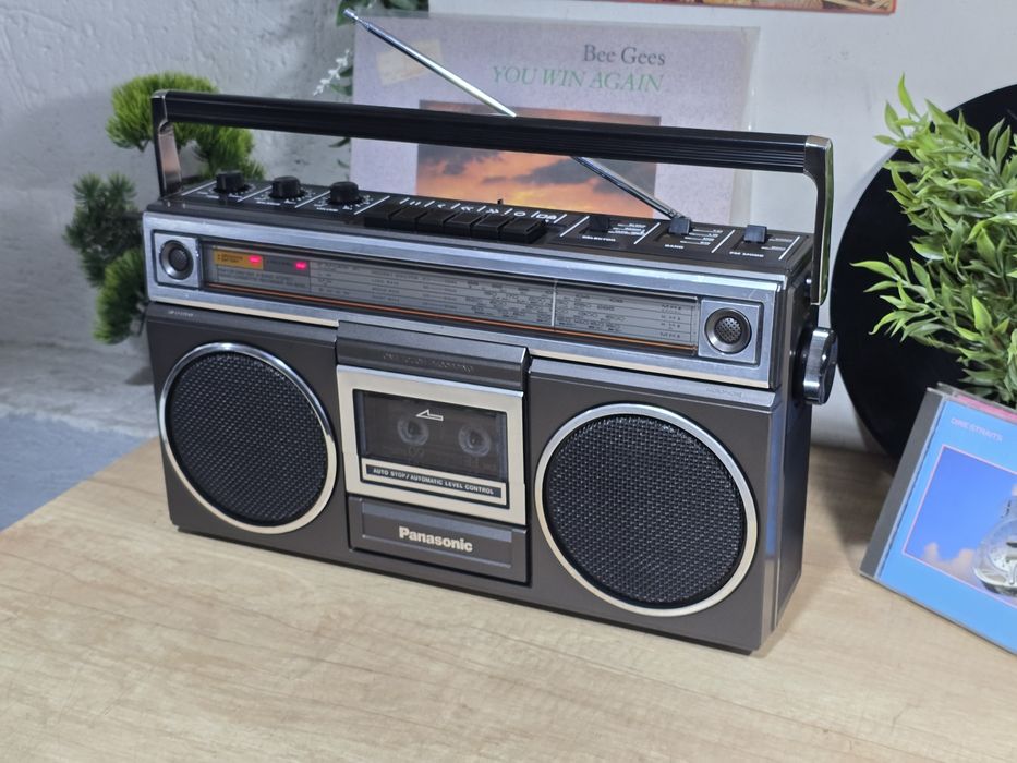 Boombox PANASONIC RX-5012L, radio casetofon  portabil retro stereo