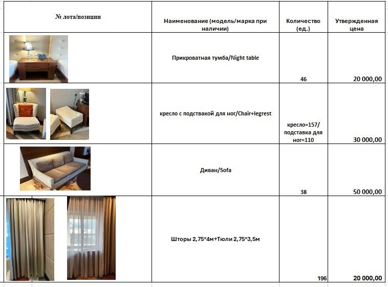 Мебель на продажу