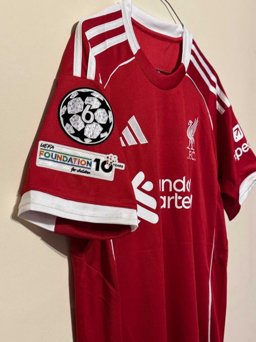 Тениска на Salah в Liverpool за сезон 25/26 - НОВО ; НАЙ ДОБРА ЦЕНА!