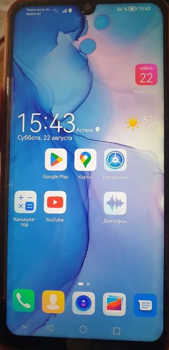смартфон HUAWEI p20 Lite 2019г, 3/32