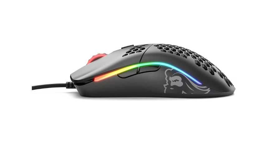 Mouse Glorious Model O Minus, Ultrausor 58g, Negru Mat