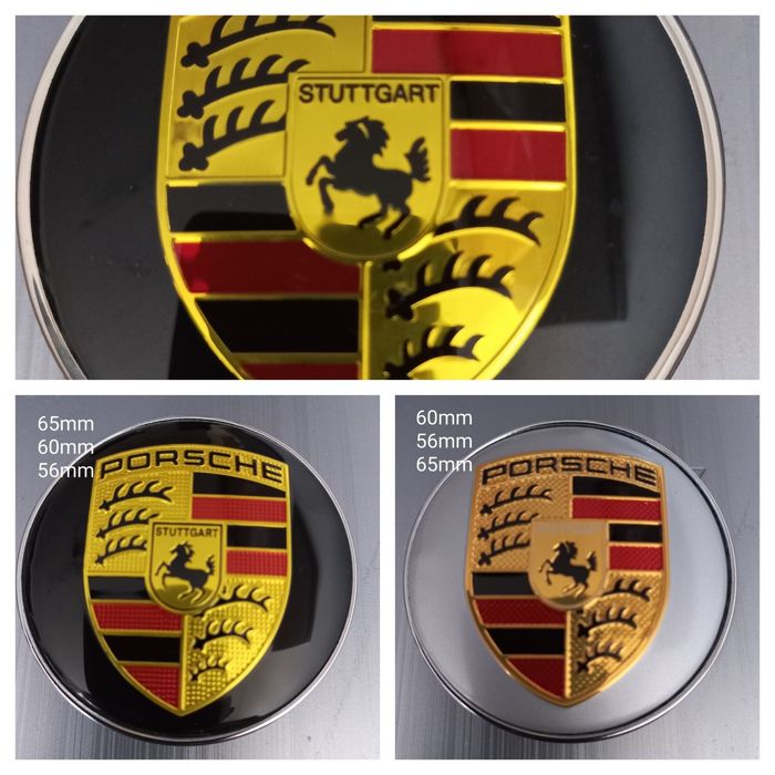 Porsche- set 4 capace pentru jante aliaj