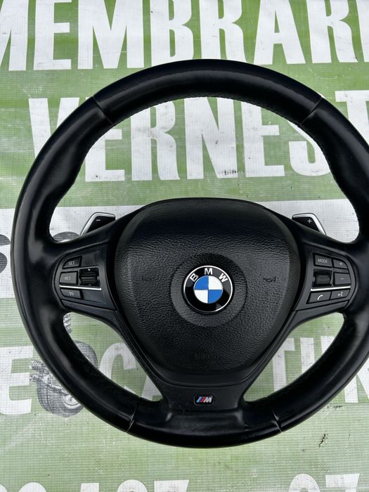Volan complet cu airbag din piele cu padele BMW X4 F26