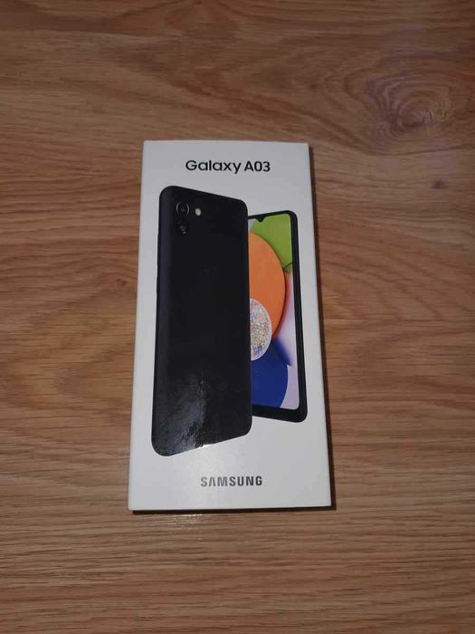 Telefon sigilat Samsung Galaxy A03 64GB 4GB display 6.5" 4G Dual Sim Negru black Nou