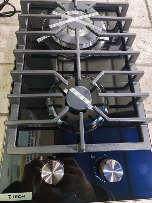 2 комфорка газ поверхность