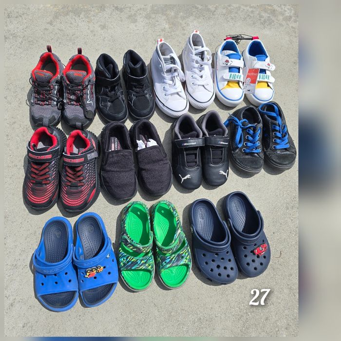 Papuci băieți,adidași,sandale,crocs,adidas,puma, converse, geox 20-31