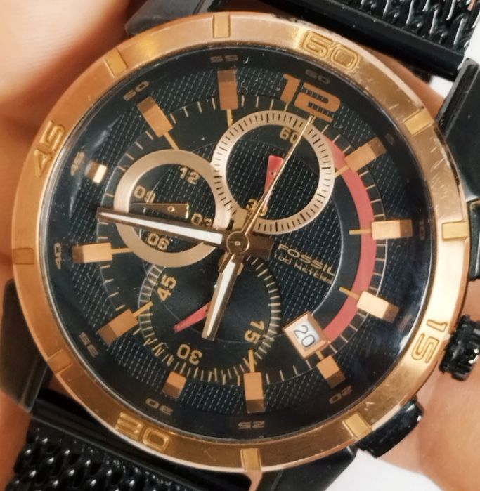 Ceas bărbătesc FOSSIL CH-2532, Chronograph,  Quartz, oțel inoxidabil.