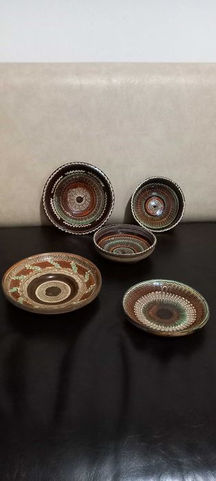 Farfurii decorative vechi, Horezu