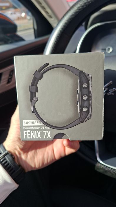 Продам мощный Garmin Fenix 7X Sapphire Solar Edition