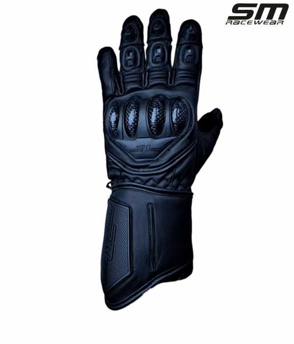 Manusi moto din piele naturala SM Racewear Blade Long