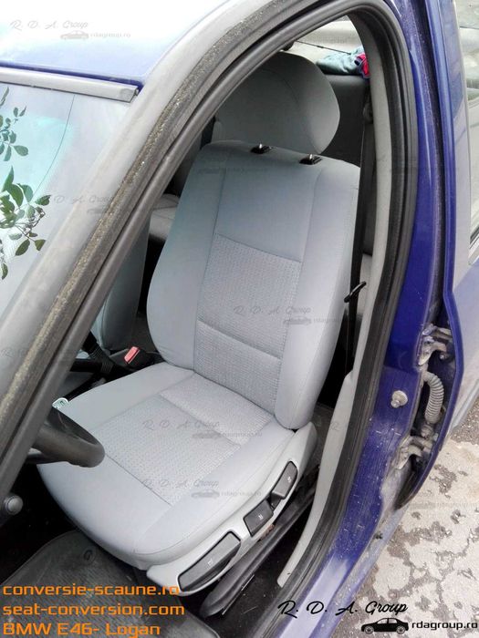 Sistem adaptare scaune de BMW E46 pe Logan Duster Sandero