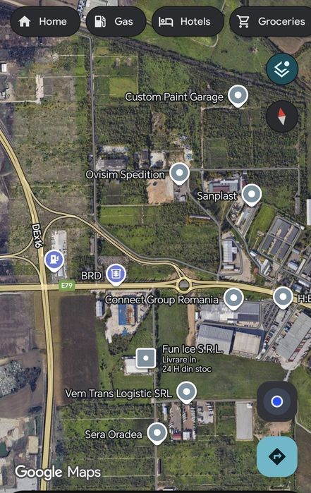 Vand teren intravilan 3300mp  Calea Borsului