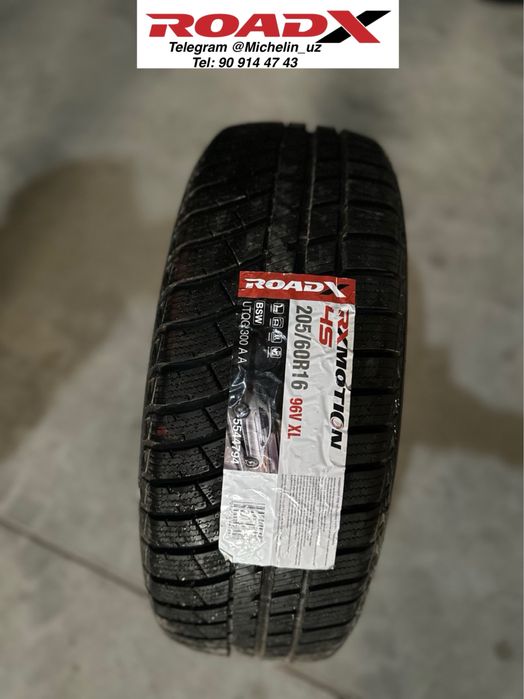 Автошины Roadx 205/60R16 4S от первых рук