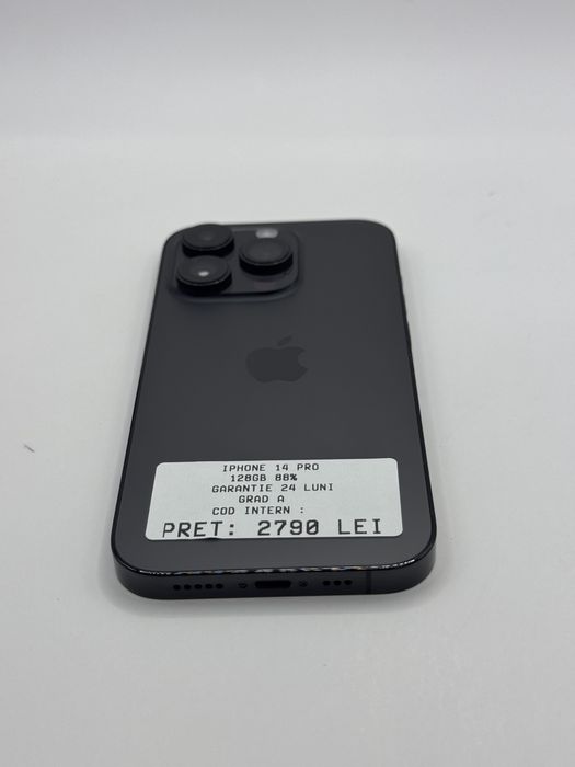 Iphone 14 Pro 128GB 100% Grad A Garantie 24 luni - zonemag.ro