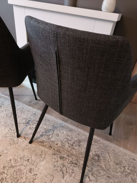 Set 4 Scaune IKEA Design Modern / Fotolii Textil Gri - Impecabile