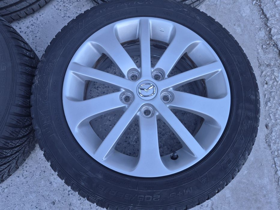 5х114.3/16 с гуми Мазда Рено Дачия 5x114,3/16 Mazda Kia Toyota  Honda