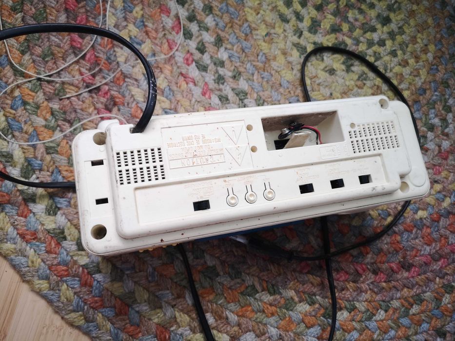radio panasonic rc x210, cu ceas si alarma, stereo