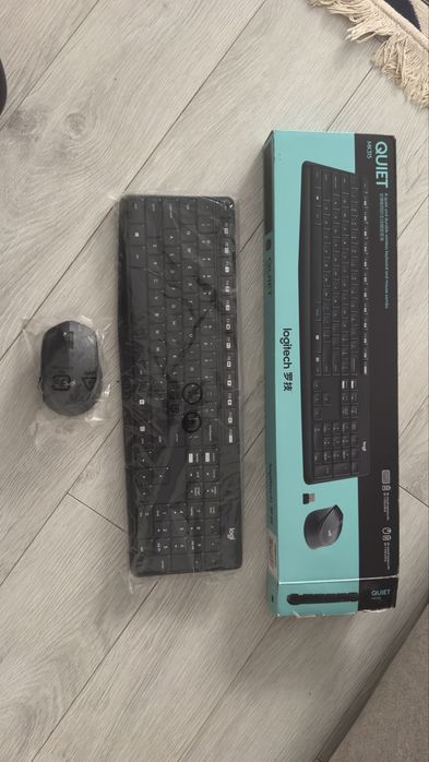 Logitech MK315 Silent Wireless combo desktop
