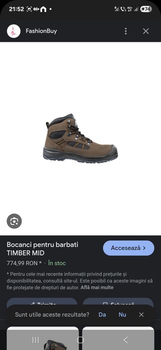 Vând bocanci lucru mărimea 46