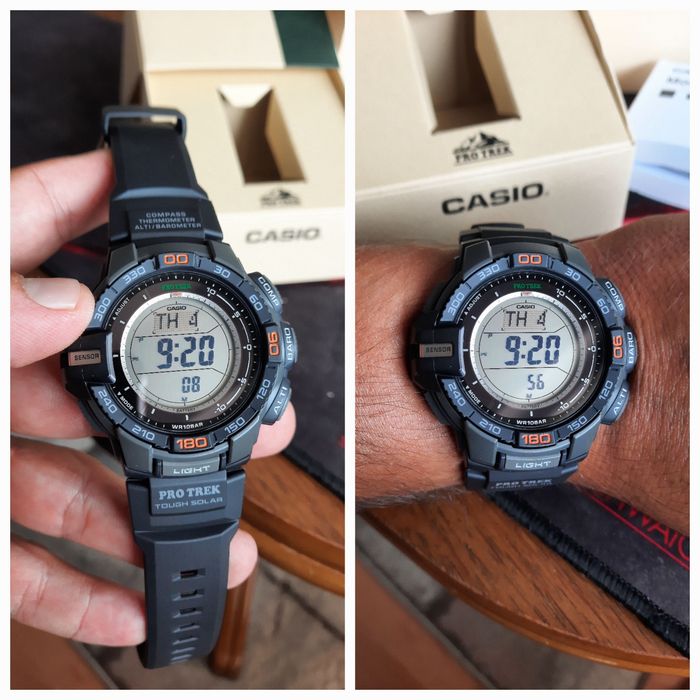 Casio Protrek și G Shock