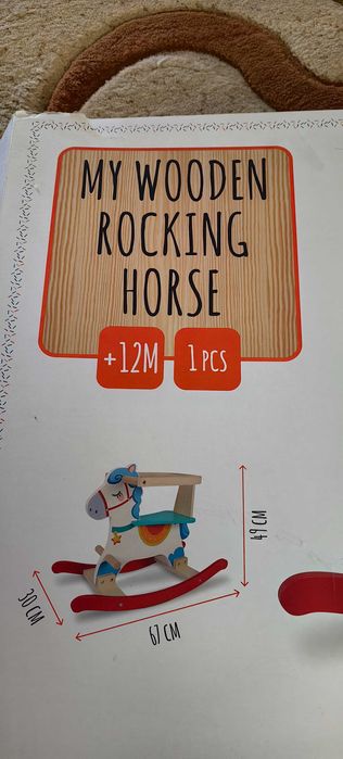 Calut lemn montat +12 luni