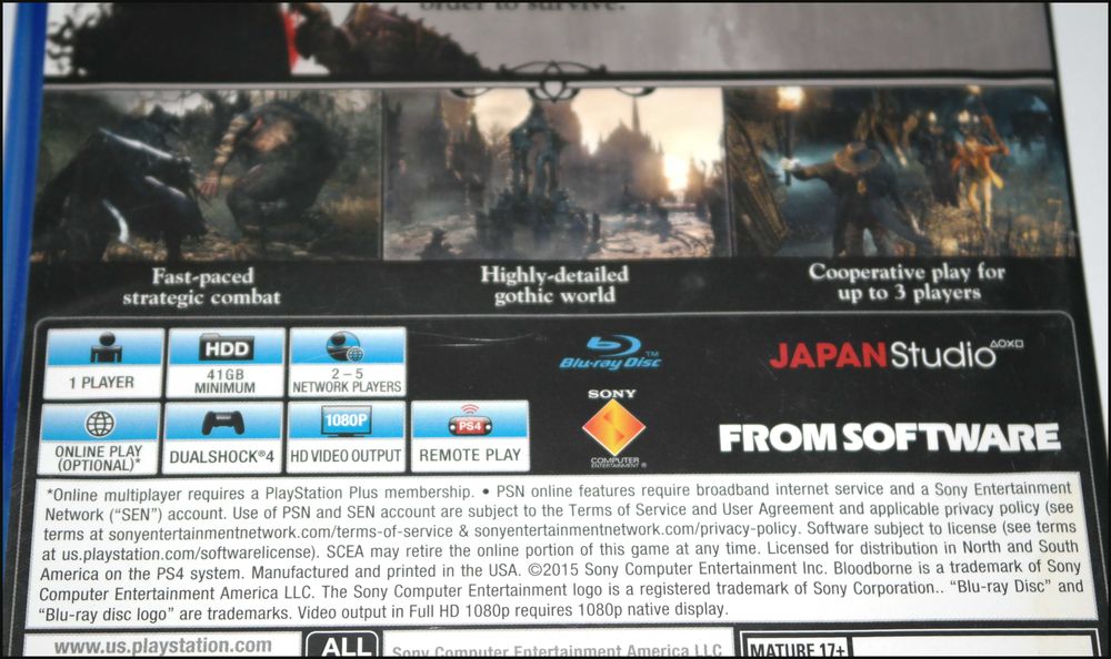 Bloodborne PS4 PlayStation 4