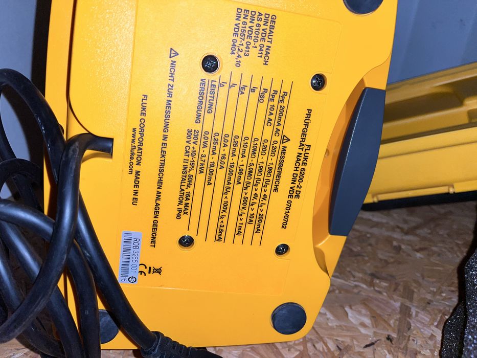 Fluke 6200-2 portabil tester