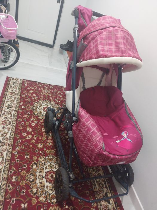 Детская зимняя детская коляска