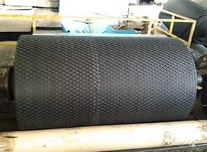 Covor cauciucare tamburi, 10mm grosime, 1500mm latime, autoaderizant