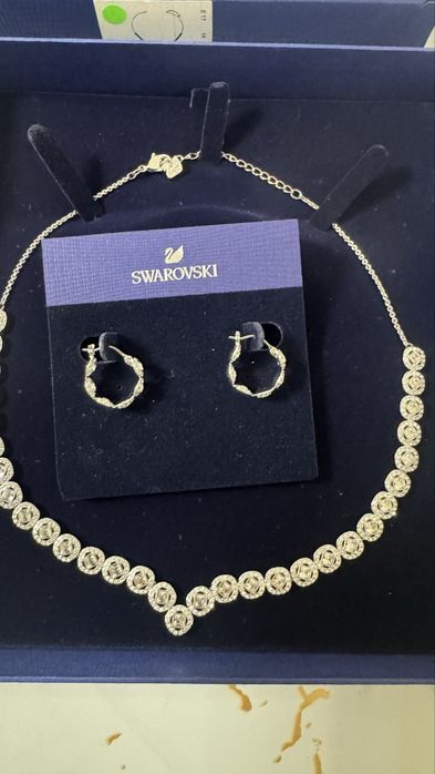 Set bijuterii fin cristal de lux SWAROVSKI
