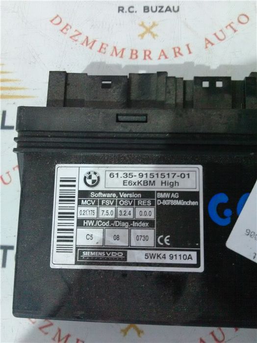 Calculator confort bmw e61 an fabr. 2006