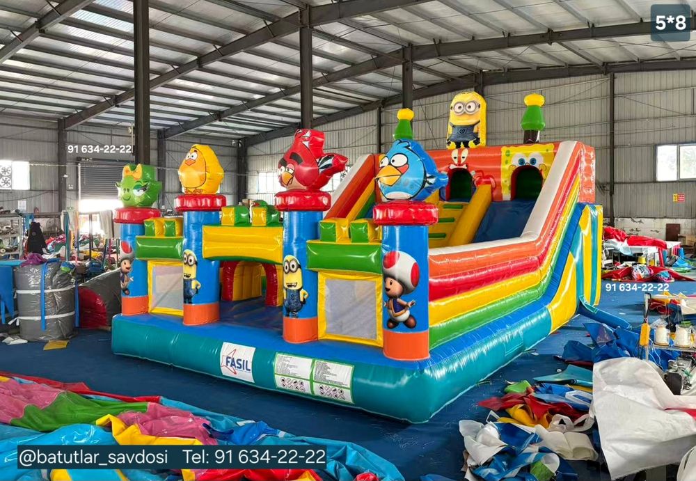 Batut, Батуты, Надувной батут, Atraksion, Аттракцион sotiladi