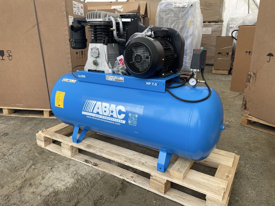 Compresor Profesional cu pistoane ABAC /870l:min /Rezervor 270l /11bar